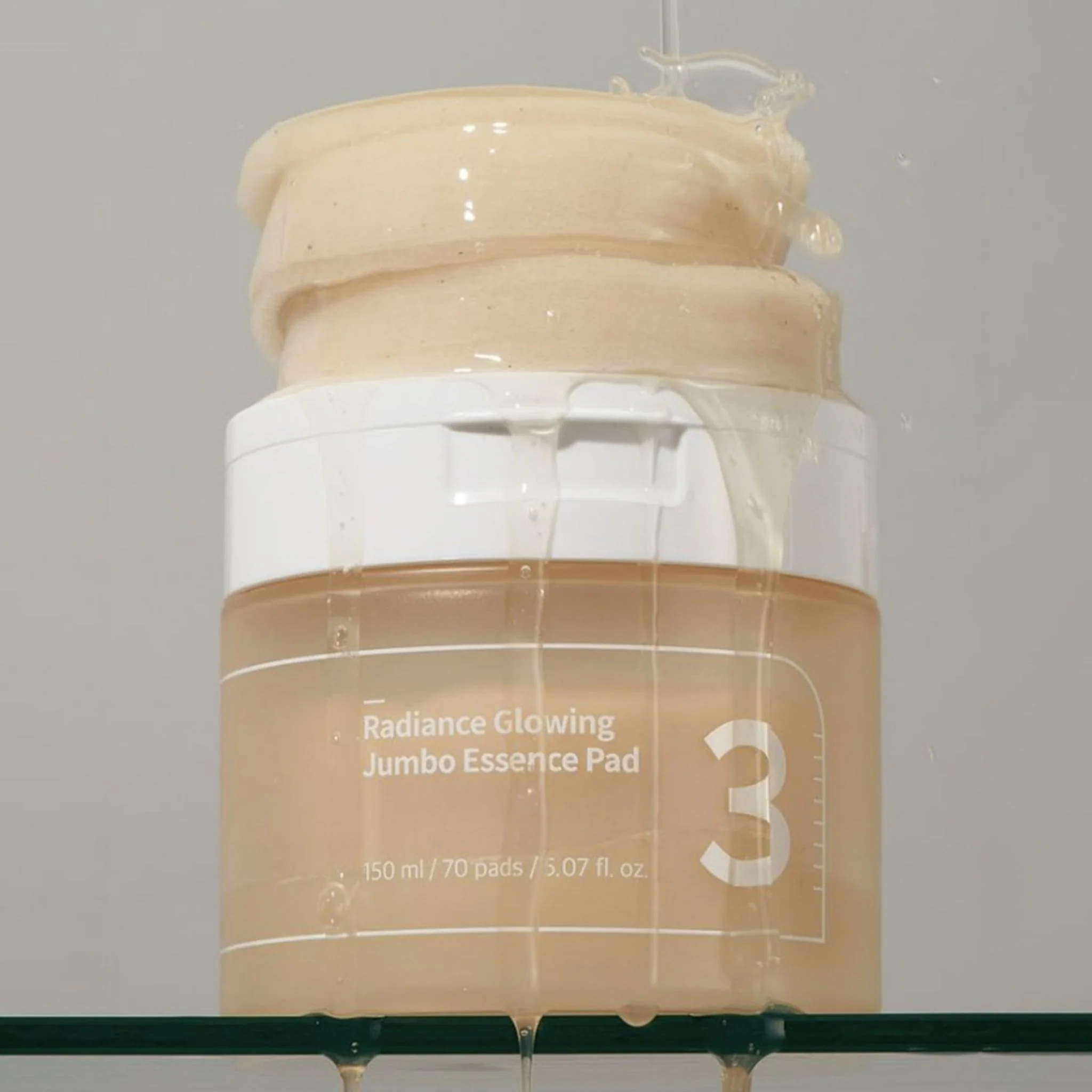 NUMBUZIN No.3 Radiance Glowing Jumbo Essence Pad 70pcs