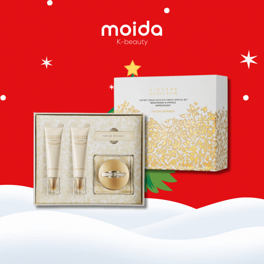 NATURE REPUBLIC Ginseng Royal Silk Watery Cream With Eye Cream Special Set