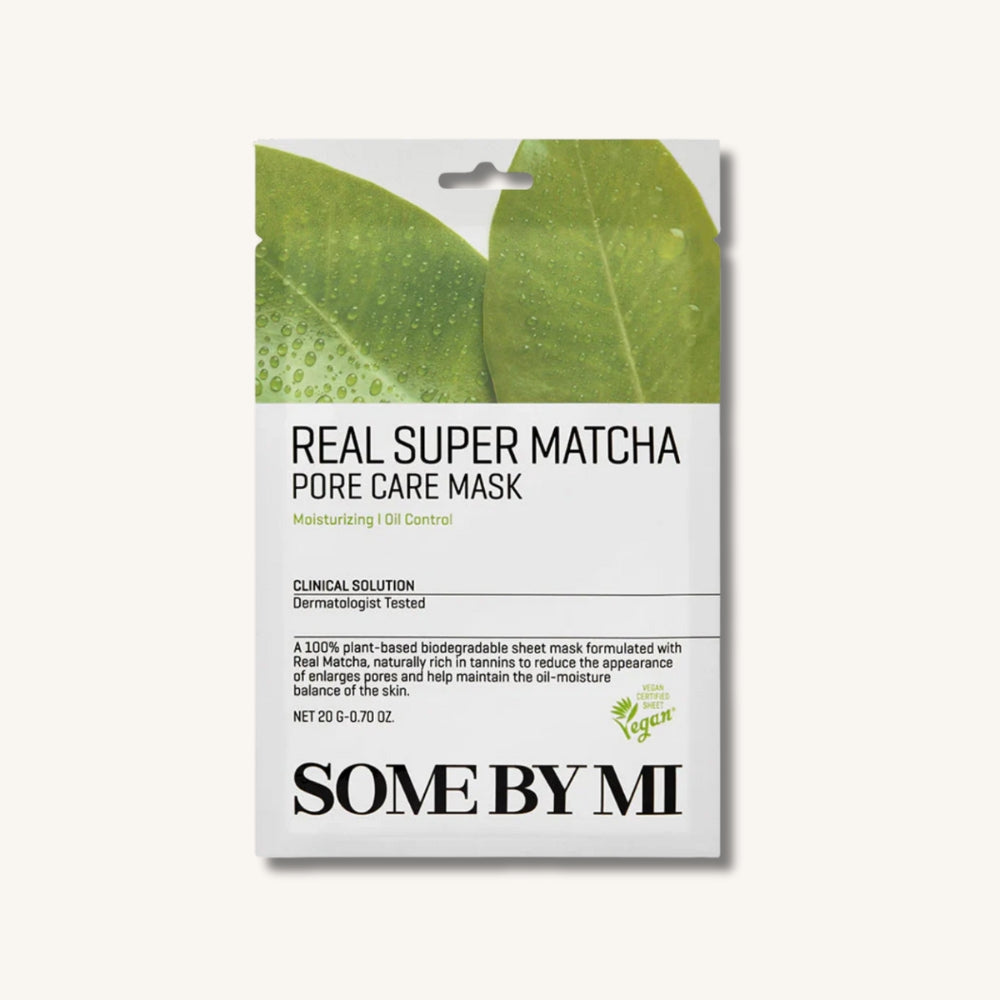 SOME BY MI Real Super Matcha Pore Care Mask 1ea