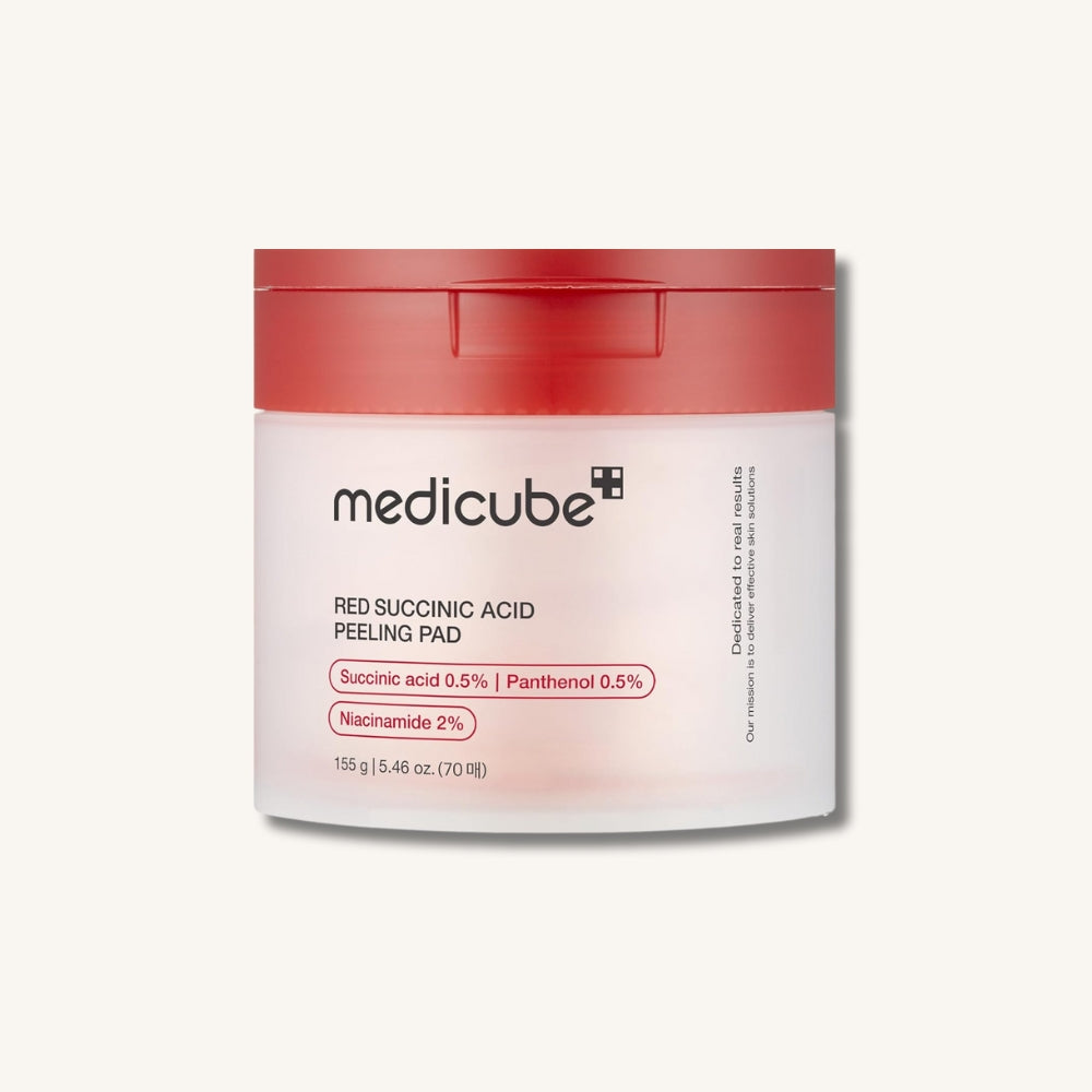 MEDICUBE Red Succinic Acid Peeling Pad (70ea)