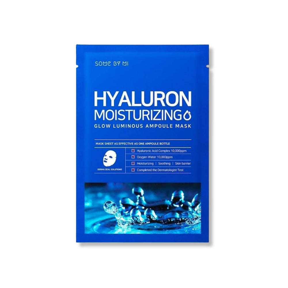 SOME BY MI Hyaluron Moisturizing Glow Luminous Ampoule Mask 1ea
