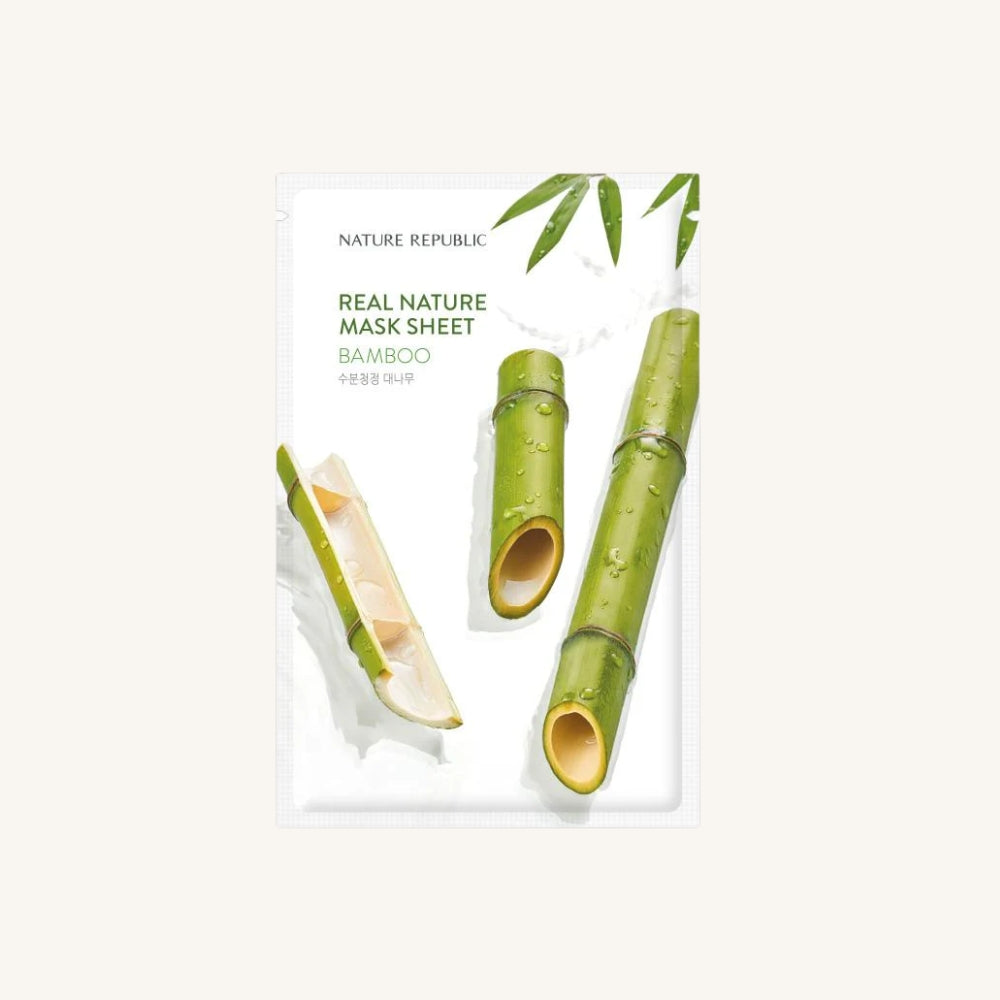 NATURE REPUBLIC Real Nature Bamboo Mask Sheet 1ea