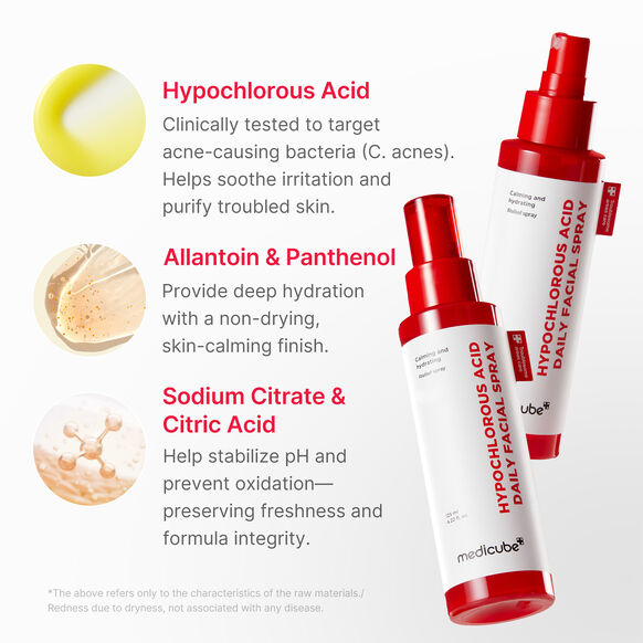 MEDICUBE Hypochlorous Acid Daily Facial Spray 125ml