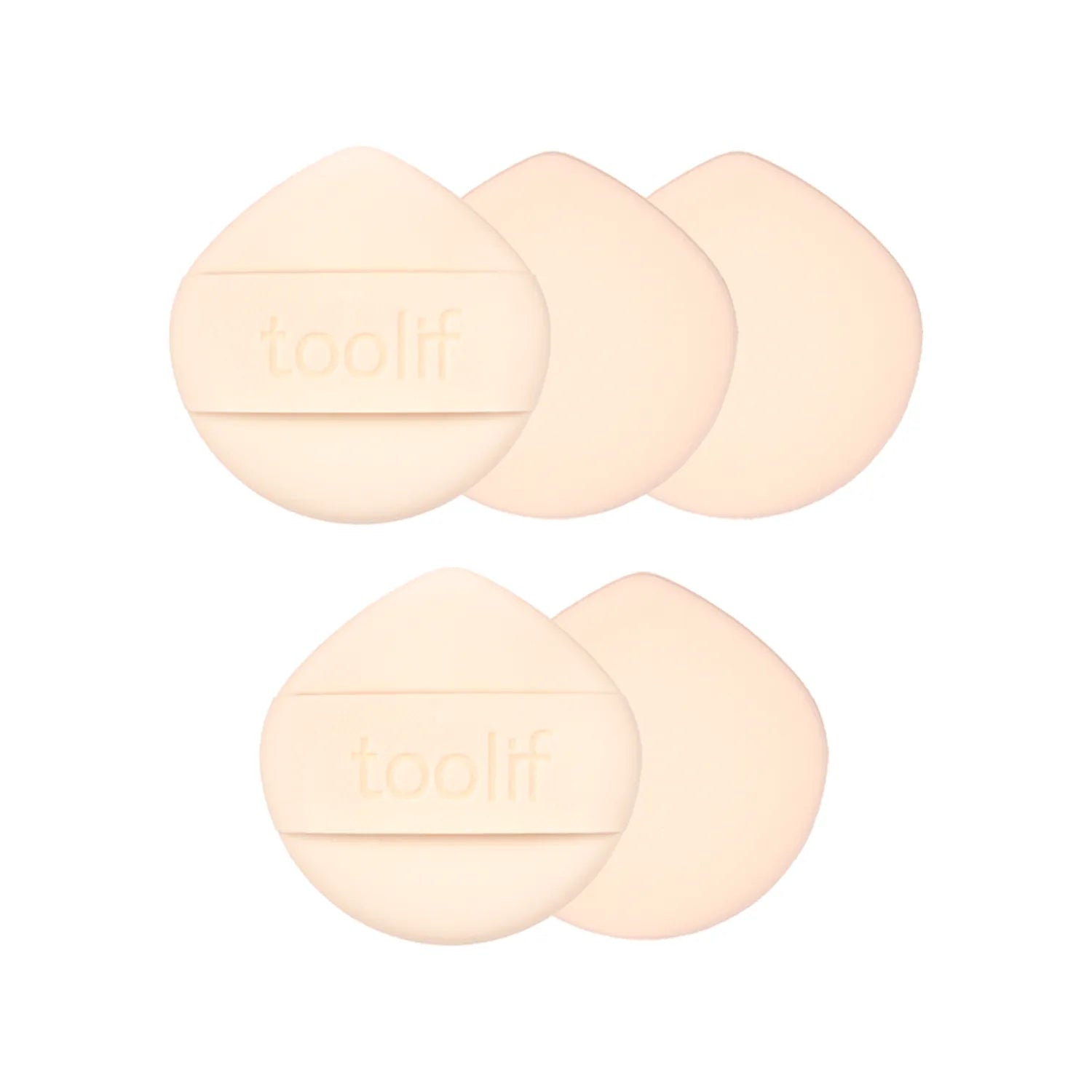 TOOLIF Glow Booster Cushion Puff 5P