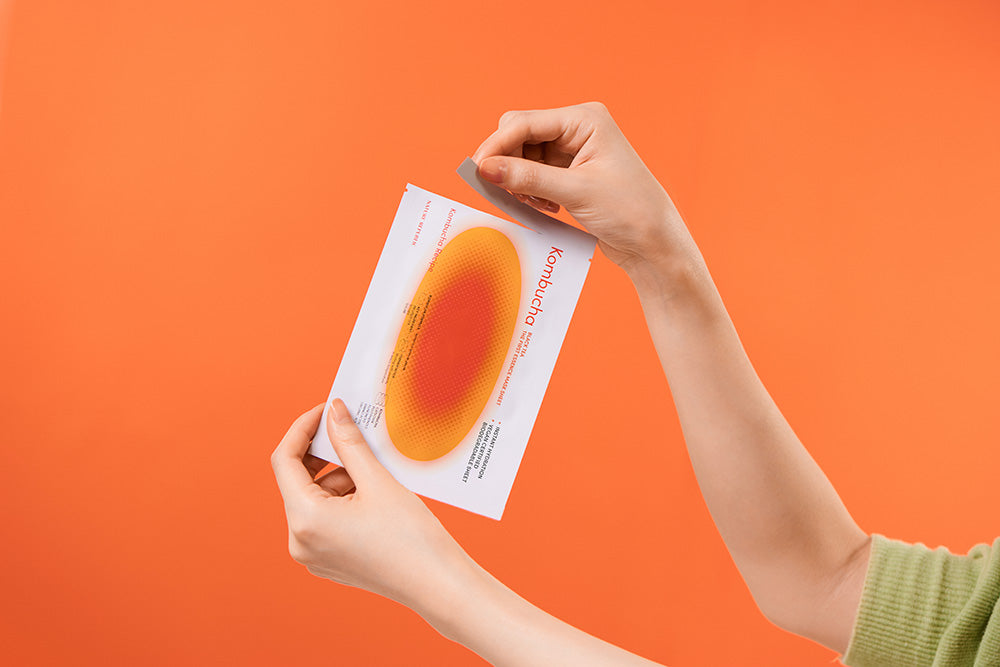 NATURE REPUBLIC Kombucha Black Tea The First Essence Mask Sheet 1ea