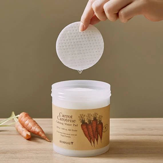 SKINFOOD Carrot Carotene Calming Water Pad (60pads)