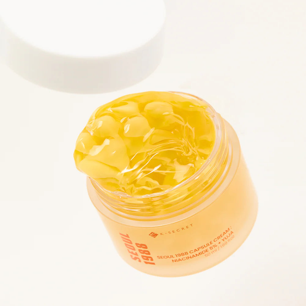 K-SECRET Capsule Cream : Niacinamide 5% + Yuja 50ml
