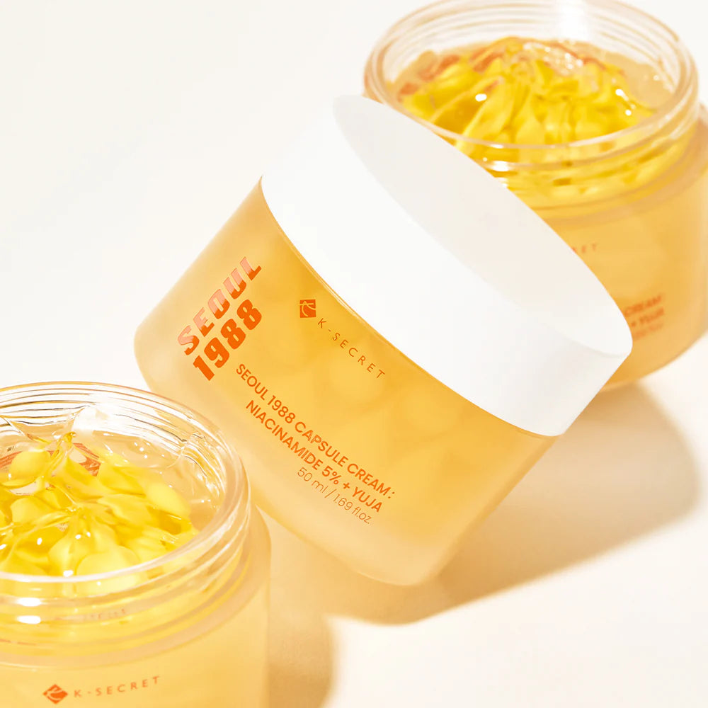 K-SECRET Capsule Cream : Niacinamide 5% + Yuja 50ml