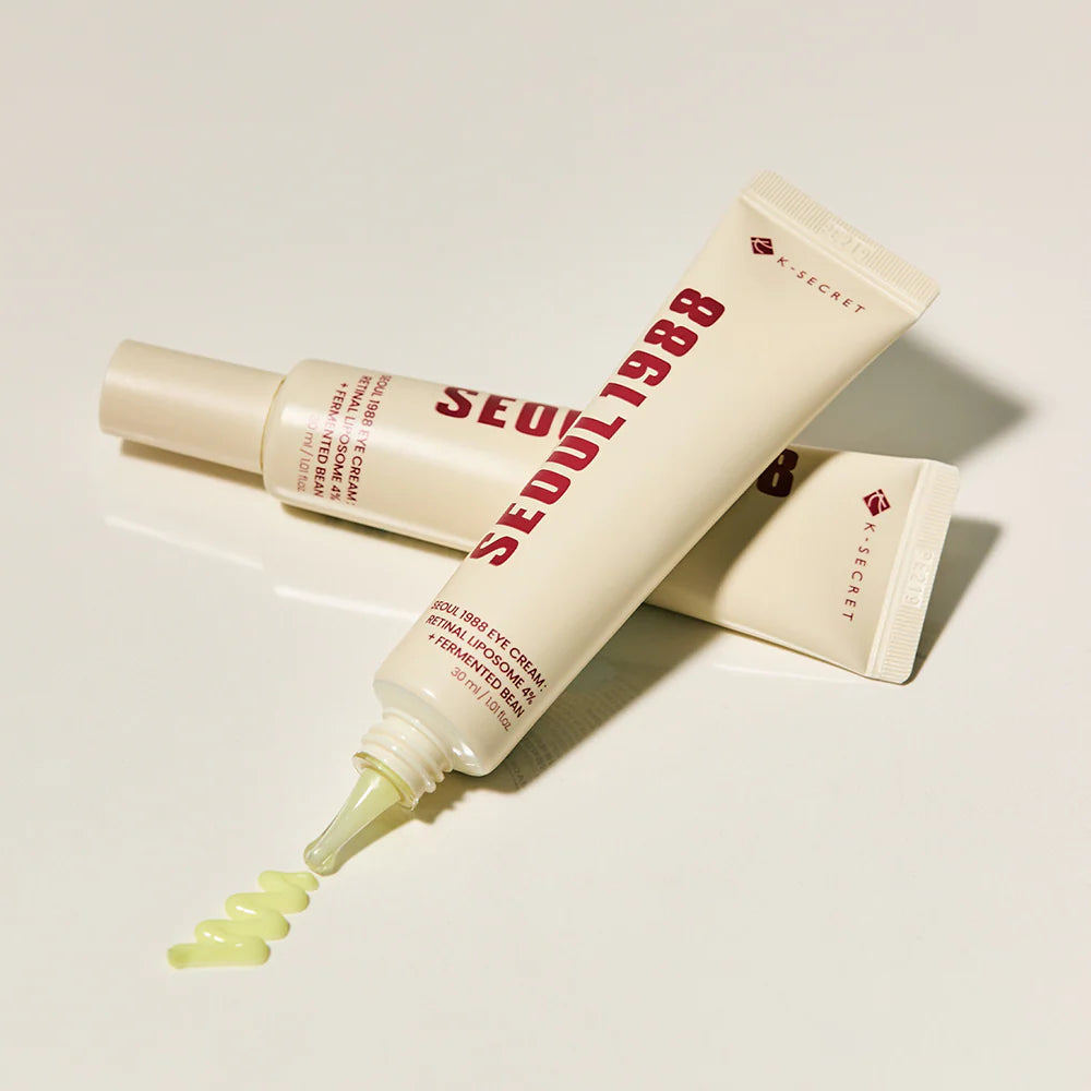 K-SECRET Eye Cream: Retinal Liposome 4% + Fermented Bean 30ml