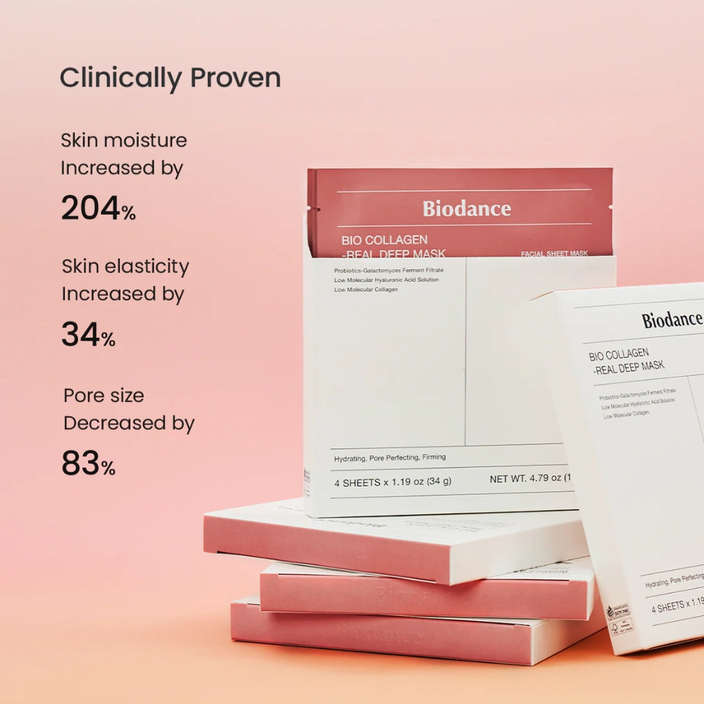 BIODANCE Bio-Collagen Real Deep Mask (4ea) – Moida K-Beauty