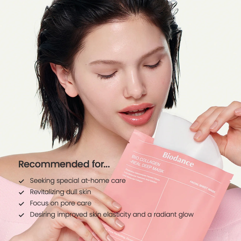27枚　Biodance BIO-COLLAGEN REAL DEEP MASK BIODANCE Bio-Collagen Real Deep Mask (4ea) – Moida K-Beauty
