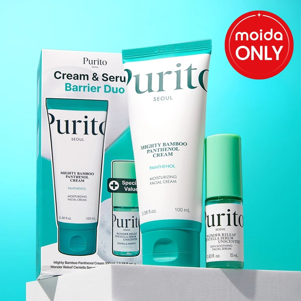 PURITO SEOUL Bamboo Panthenol Cream Set
