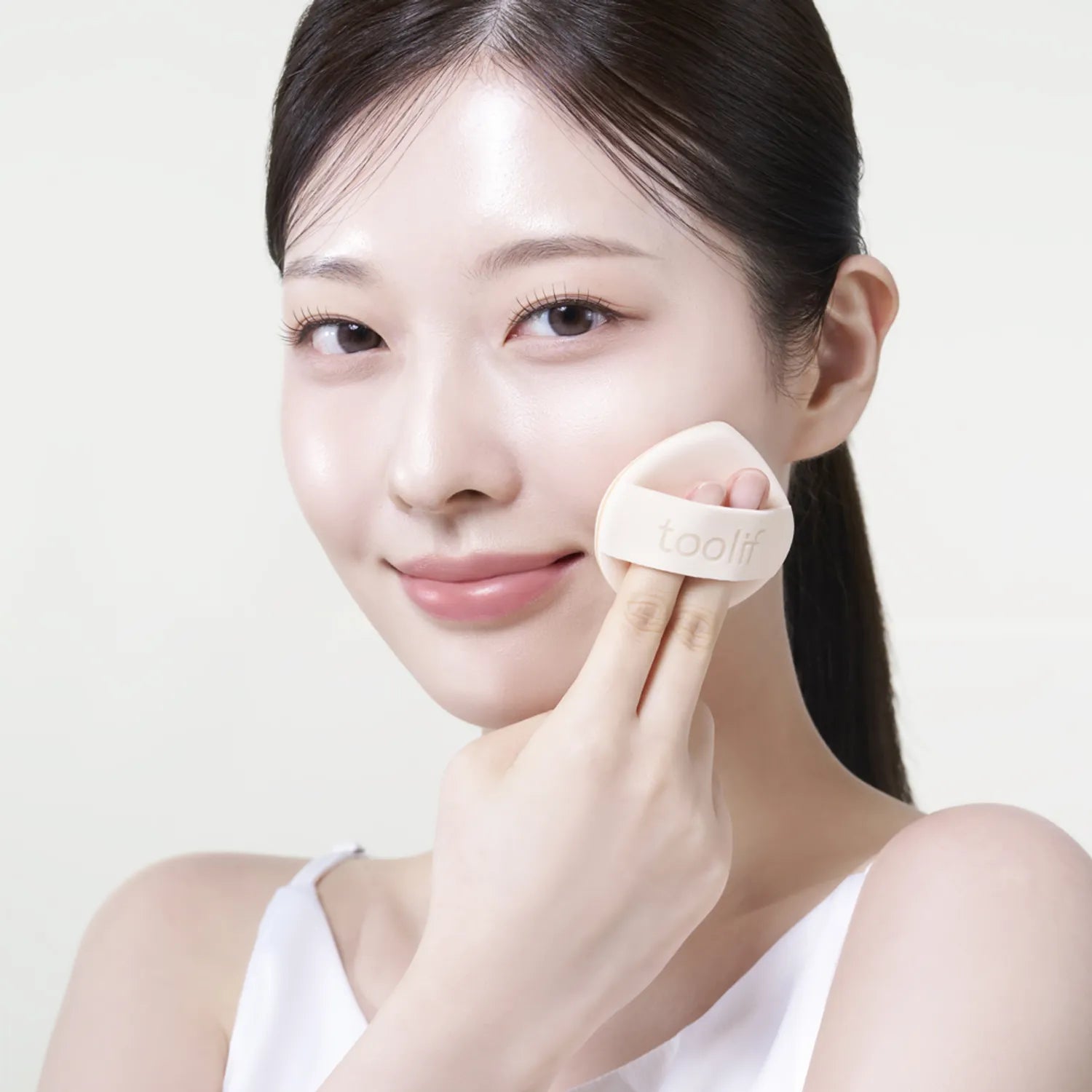 TOOLIF Glow Booster Cushion Puff 5P