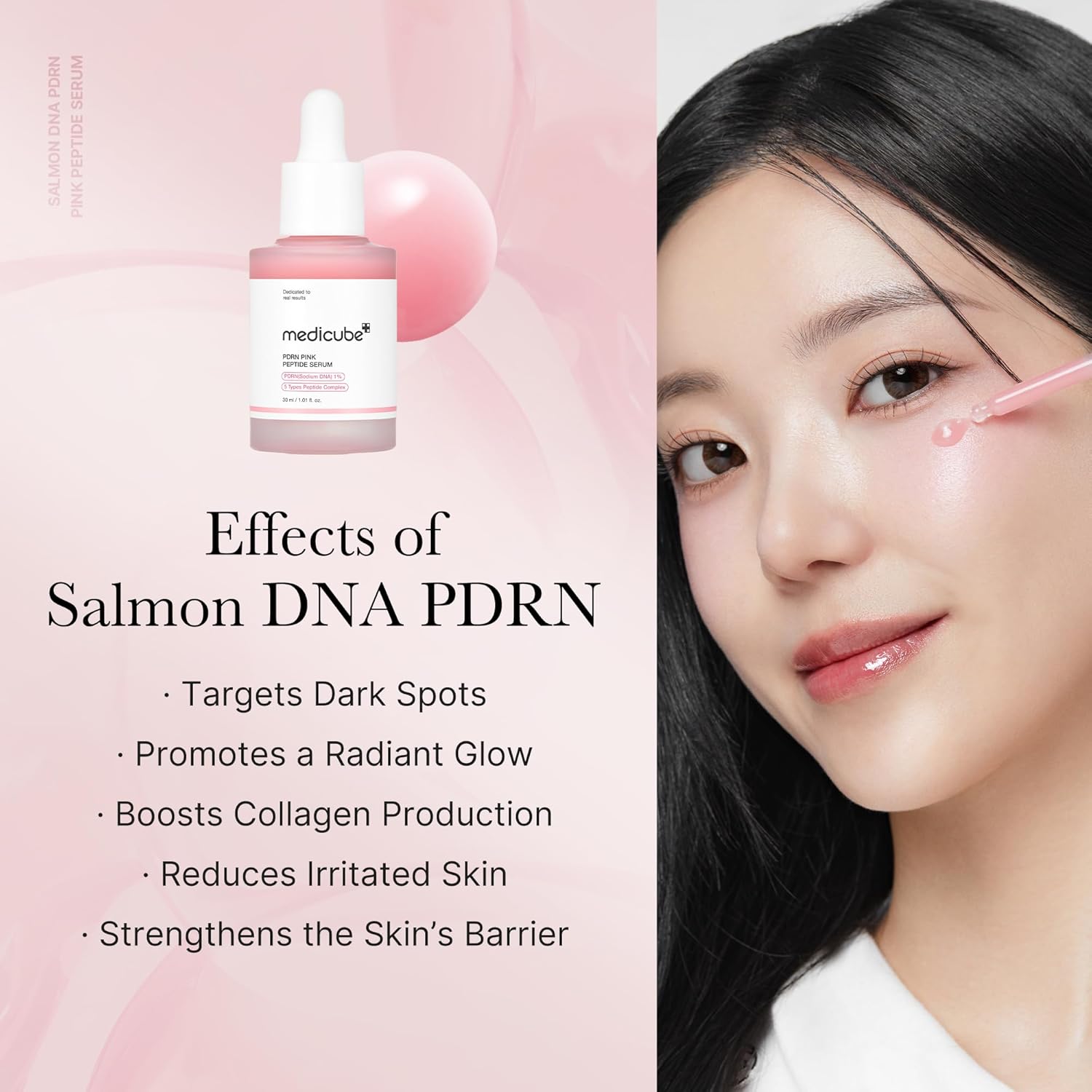 MEDICUBE PDRN Pink Peptide Serum 30ml