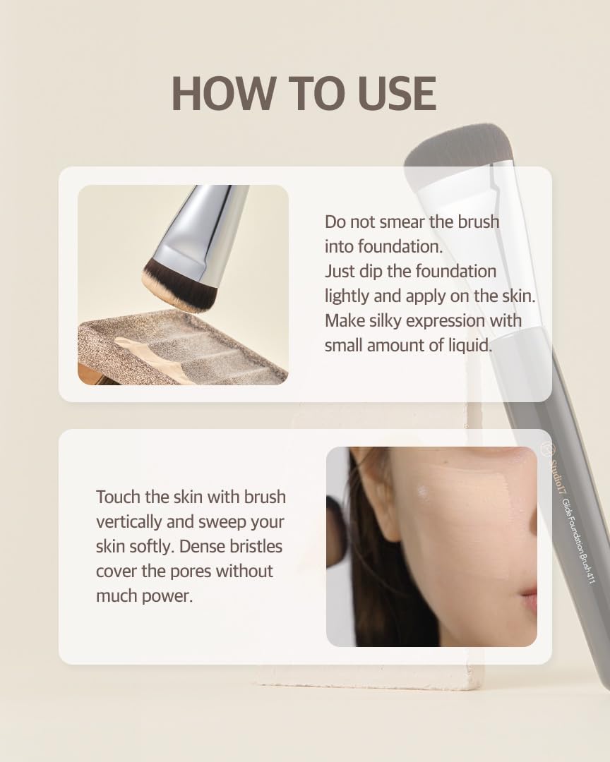 STUDIO 17 Foundation Brush 411