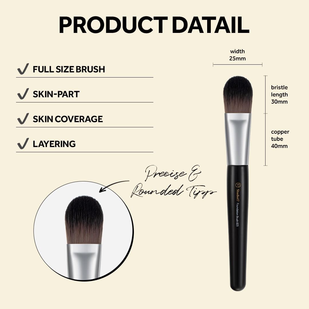 STUDIO 17 Foundation Brush 823