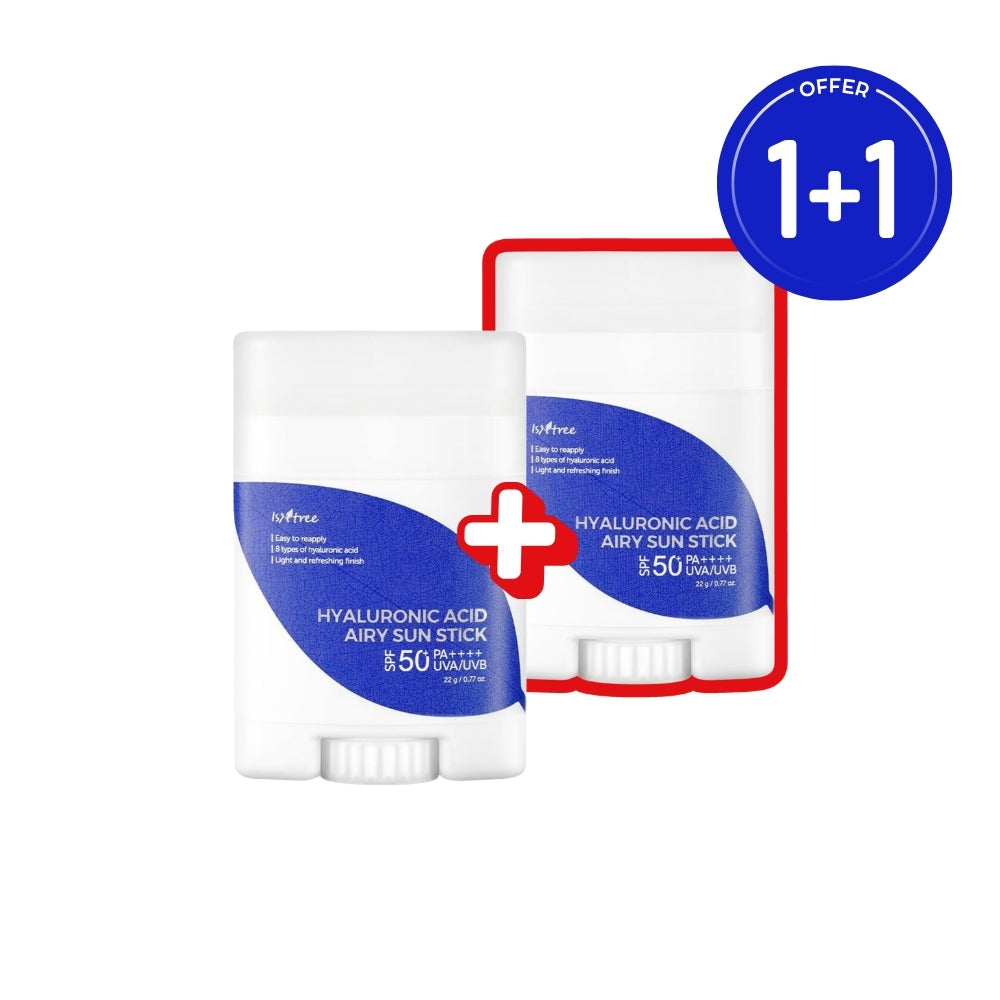 [1+1] ISNTREE Hyaluronic Acid Airy Sun Stick 22g