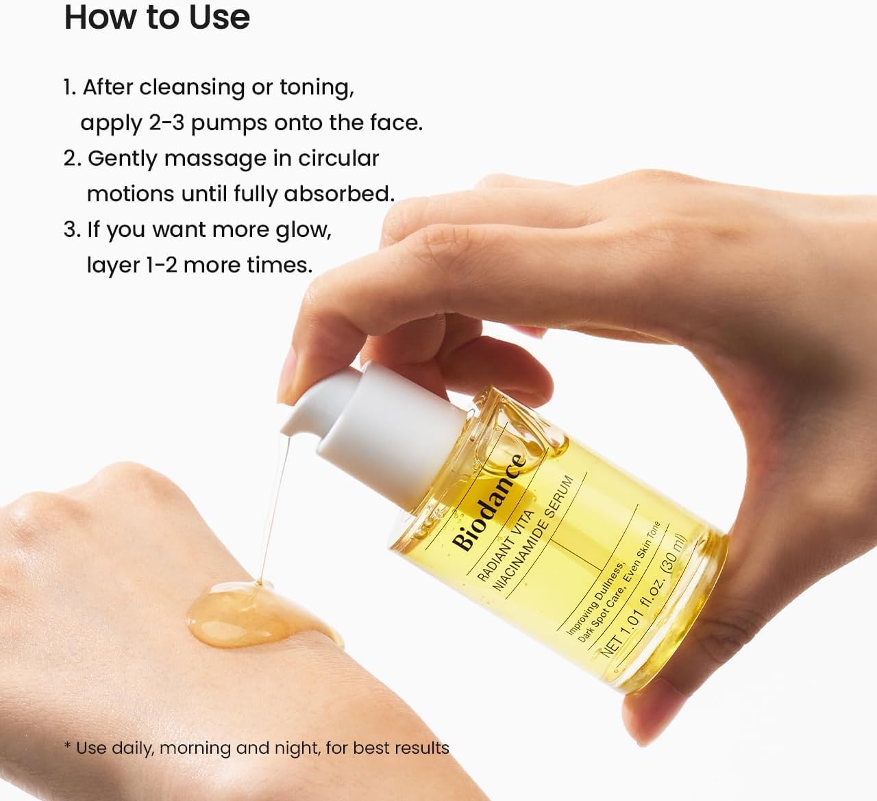 BIODANCE Radiant Vita Niacinamide Serum 30ml