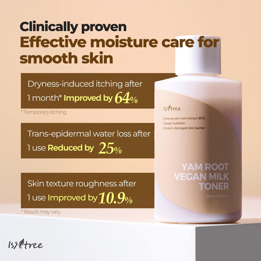 ISNTREE Yam Root Vegan Milk Toner 200ml