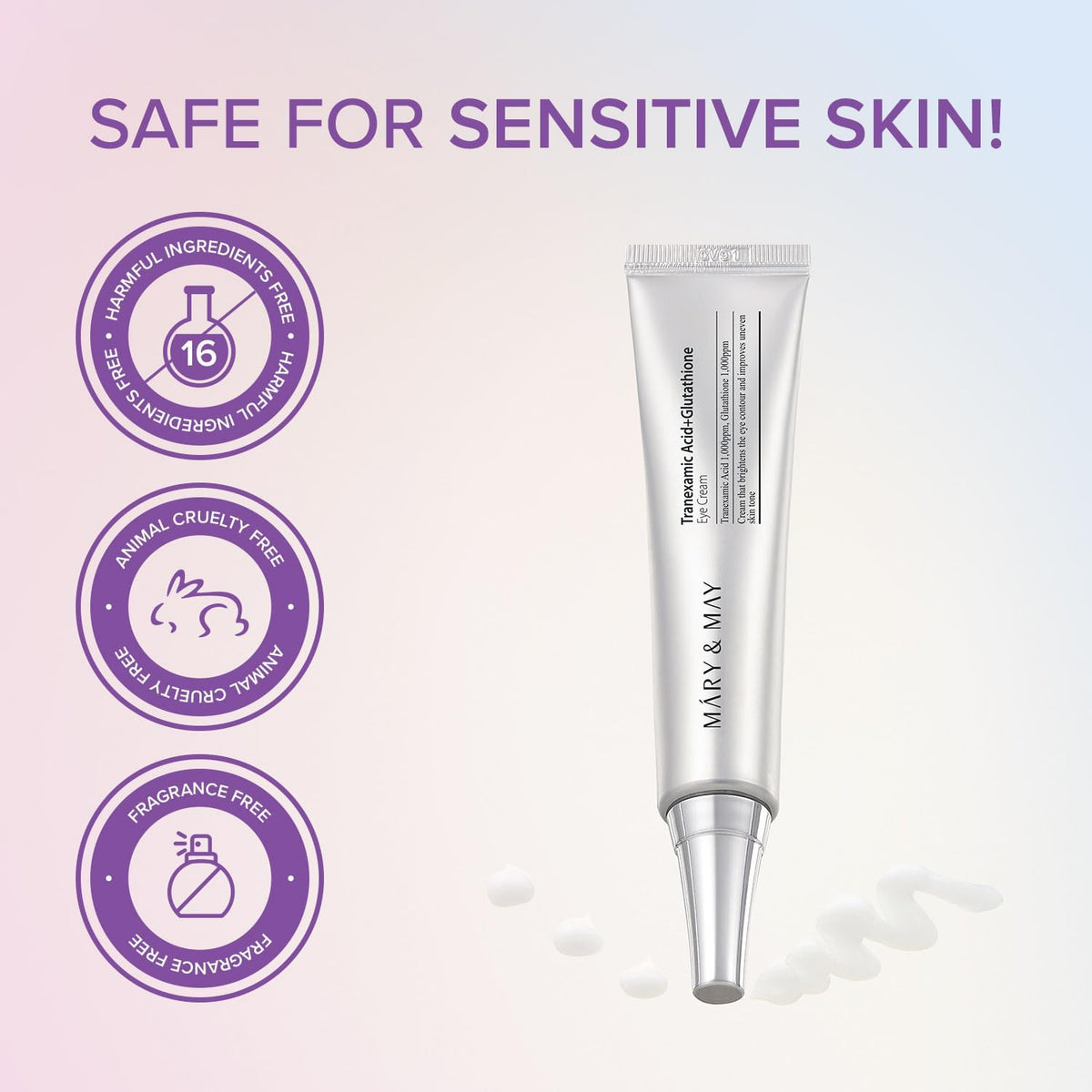 MARY & MAY Glutathione Eyecream Special Set (Eye Cream 30g 1ea+Miniature 2ea)