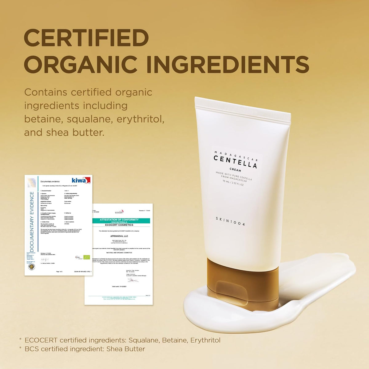 SKIN1004 Madagascar Centella Teca Cream 75ml