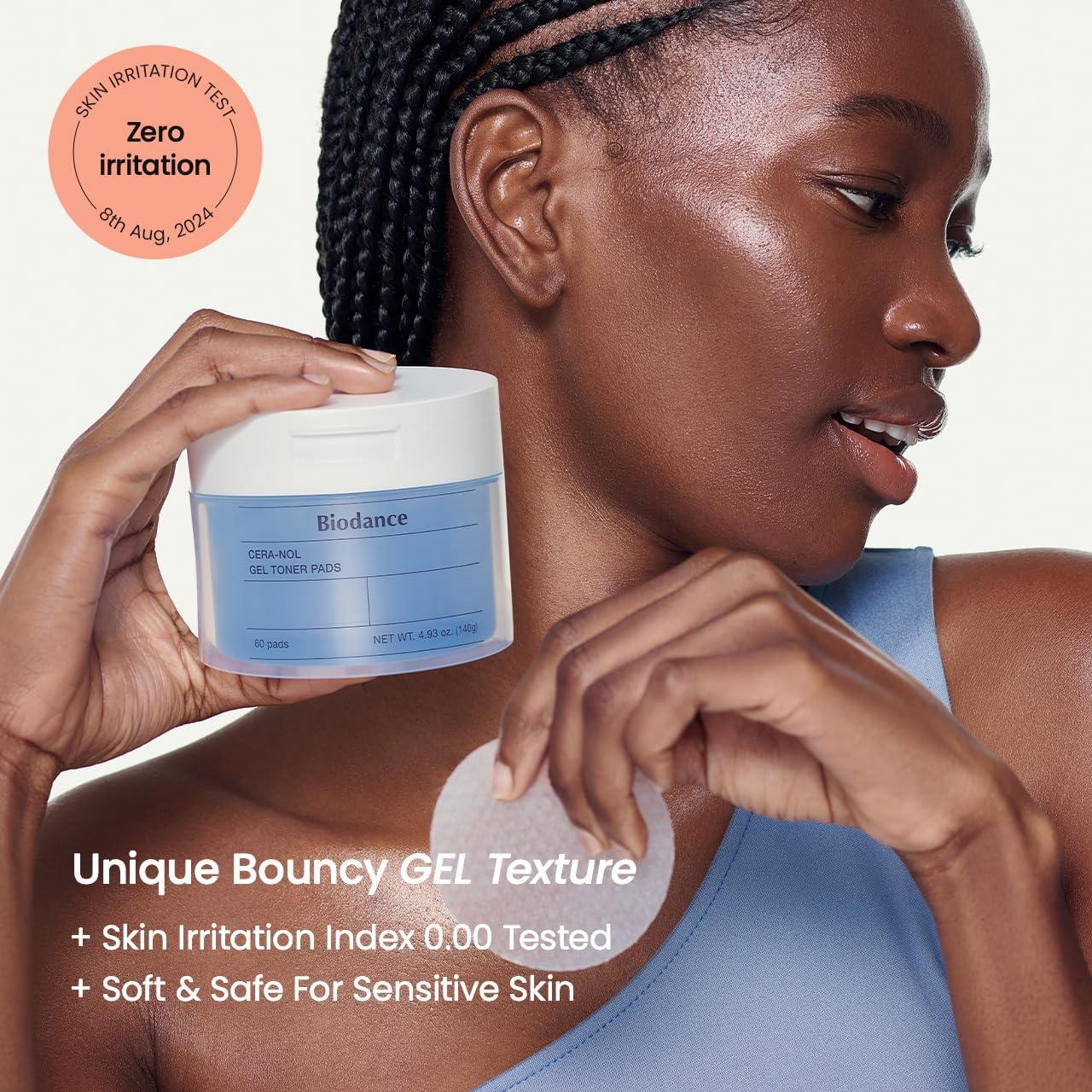 BIODANCE Cera-nol Toner Pads (60pads)