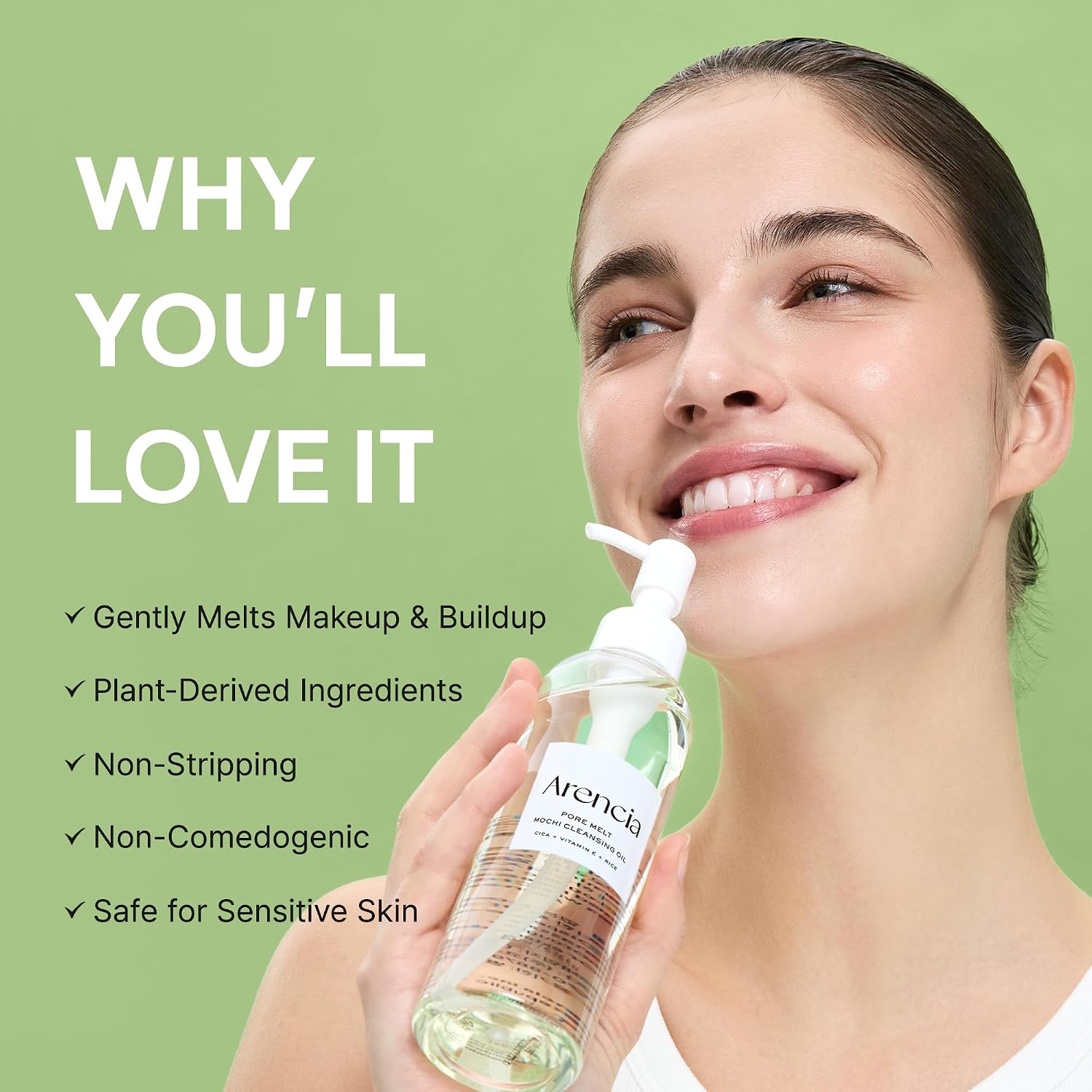 ARENCIA Pore Melt Mochi Cleansing Oil 200ml