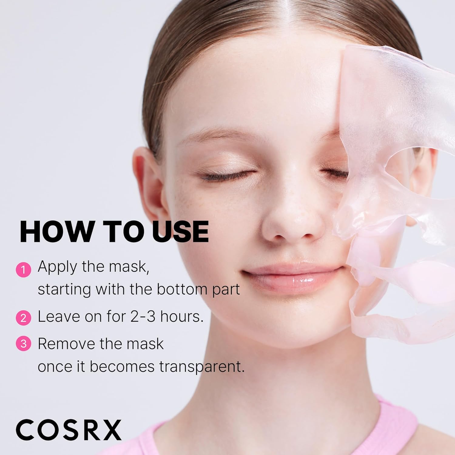 COSRX Peptide Collagen Glow Hydrogel Mask (3ea)
