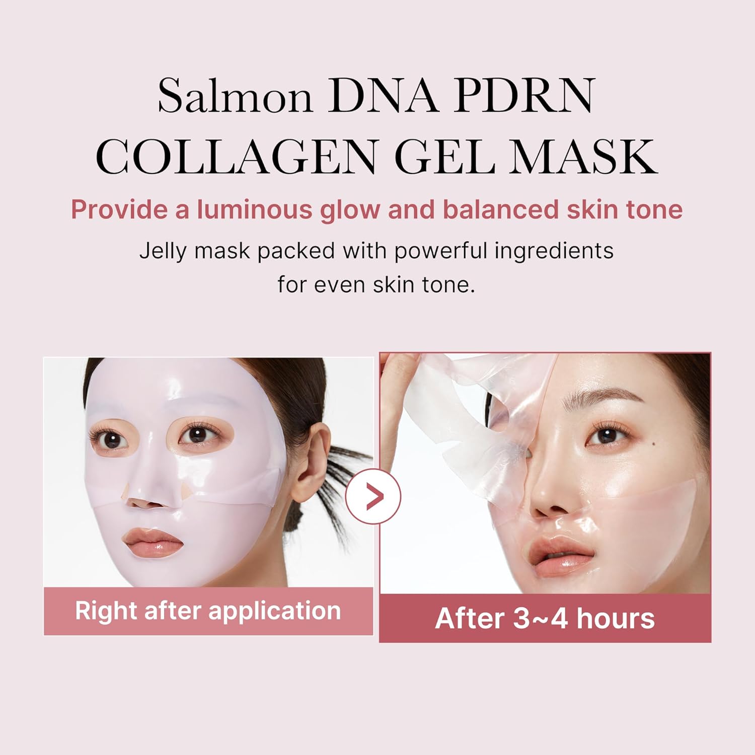 MEDICUBE PDRN Pink Collagen Gel Mask (4ea)