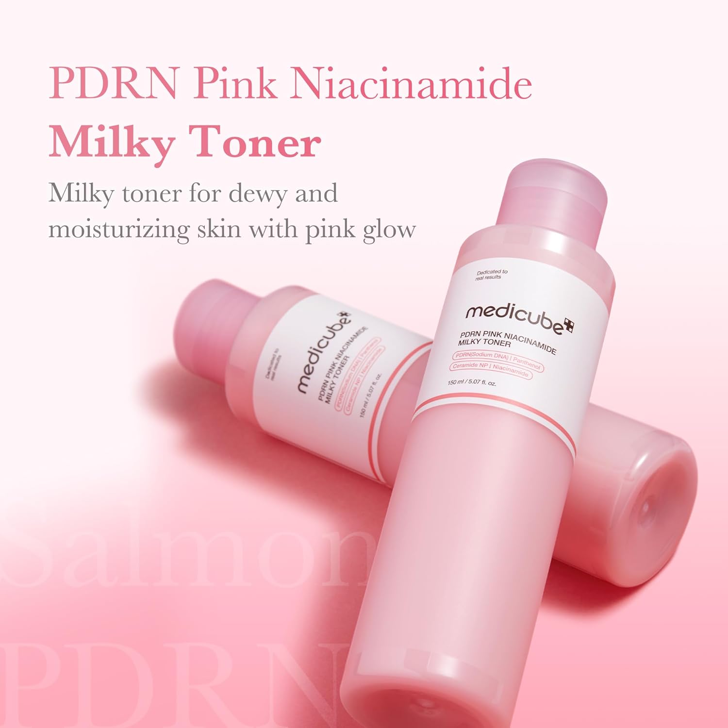 MEDICUBE PDRN Pink Niacinamide Milky Toner 150ml – Moida K-Beauty
