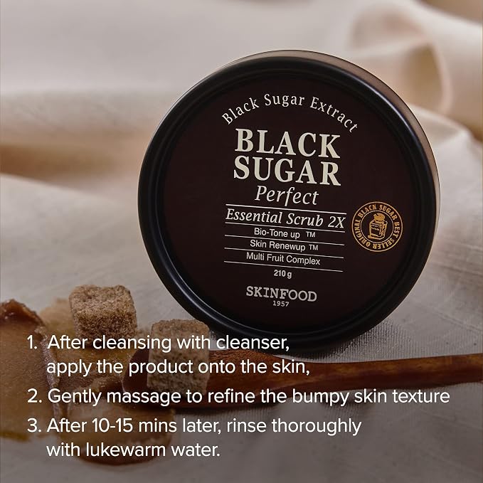 SKINFOOD Black Sugar Mask Wash Off 120g