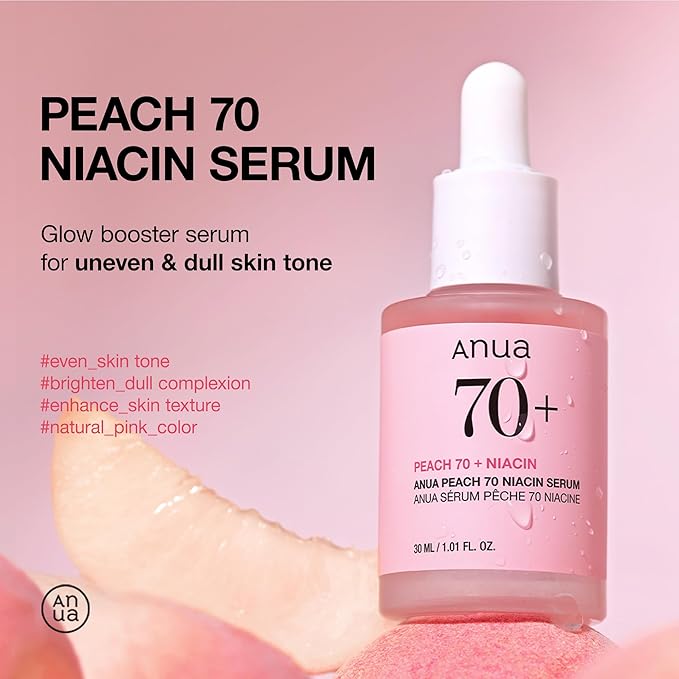 ANUA Peach 70 Niacinamide Serum 30ml