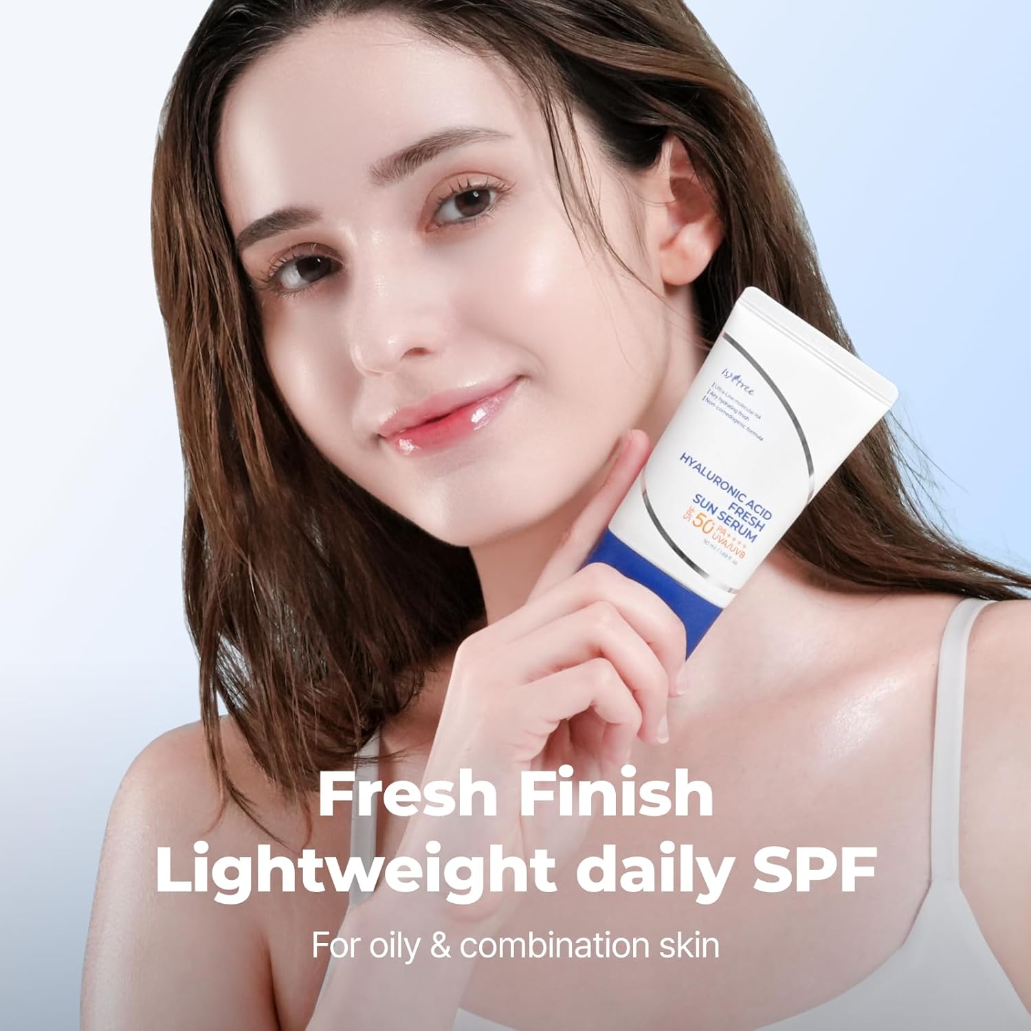 ISNTREE Hyaluronic Acid Fresh Sun Serum 50ml