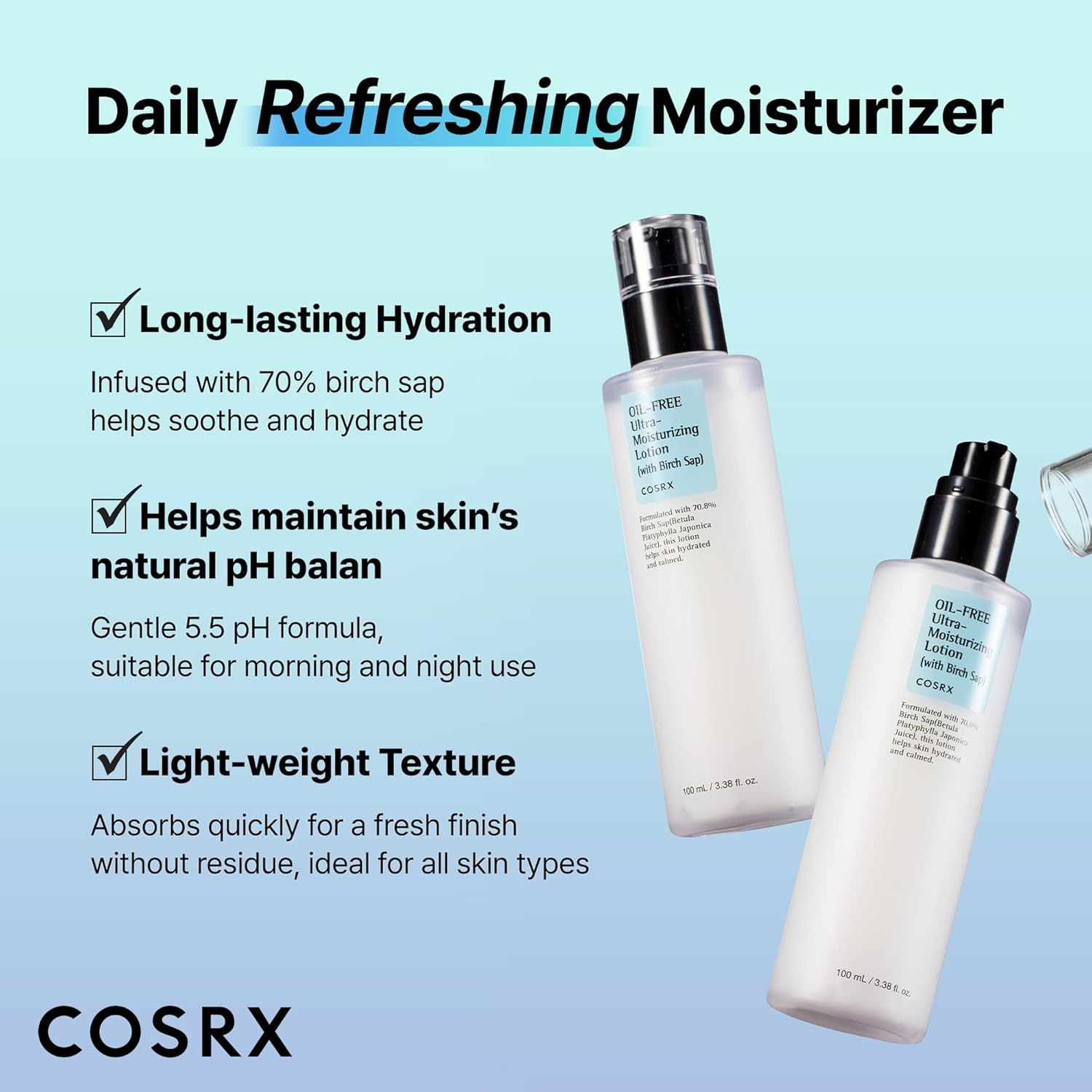 COSRX Oil Free Ultra Moisturizing Lotion 100ml