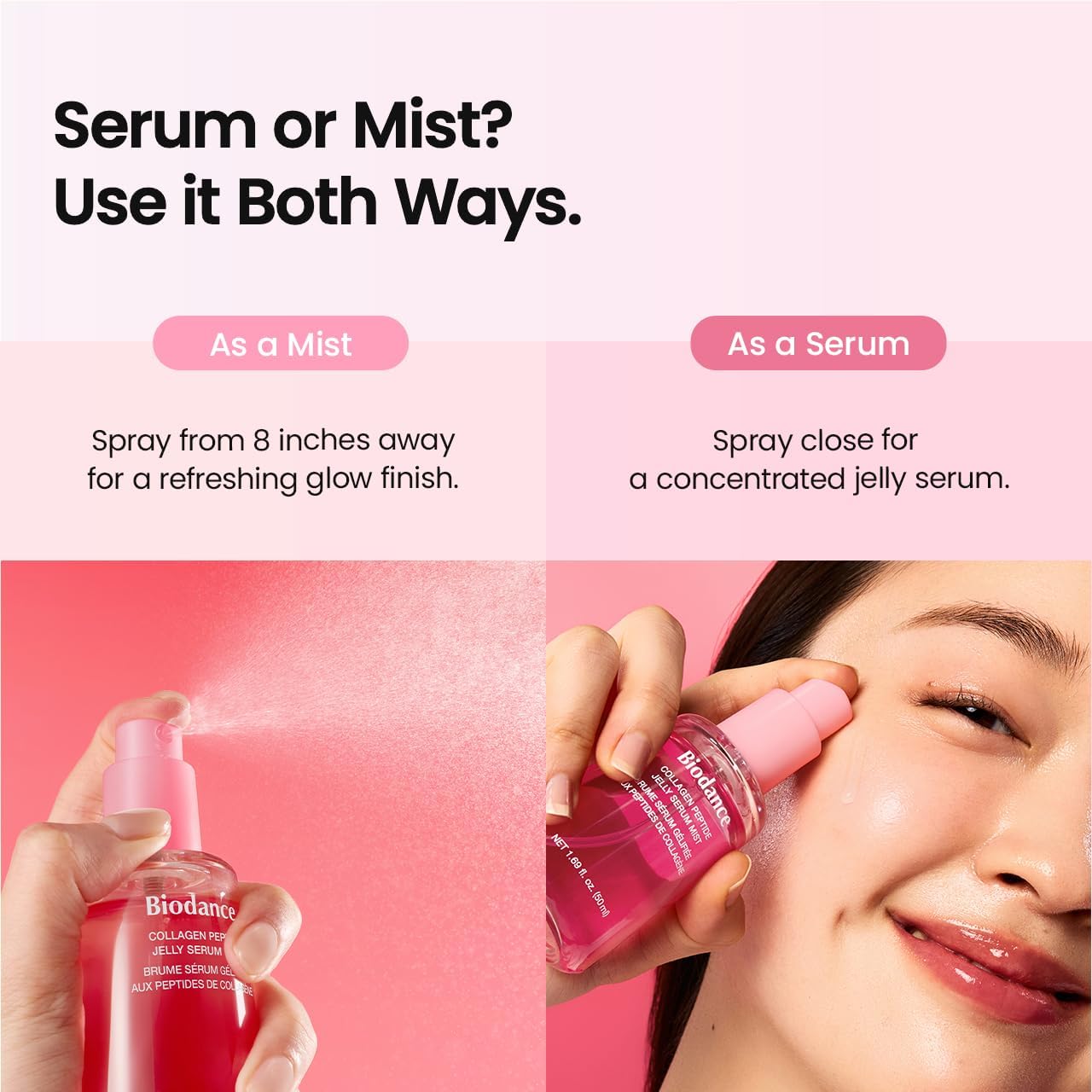 BIODANCE Collagen Peptide Jelly Serum Mist 50ml