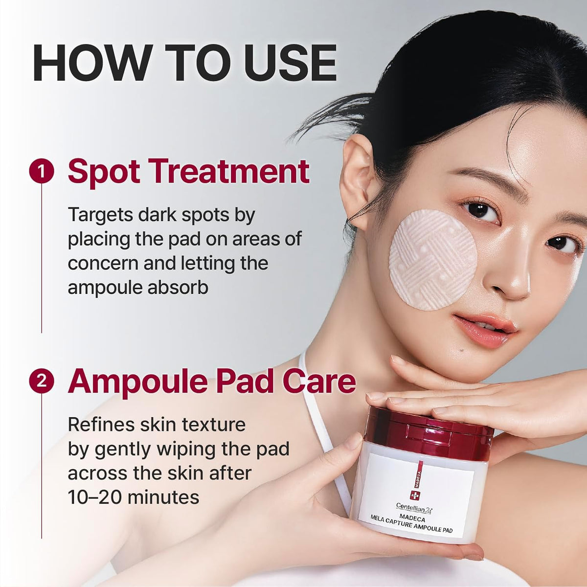 CENTELLIAN24 Madeca Mela Capture Ampoule Pad (60ea)