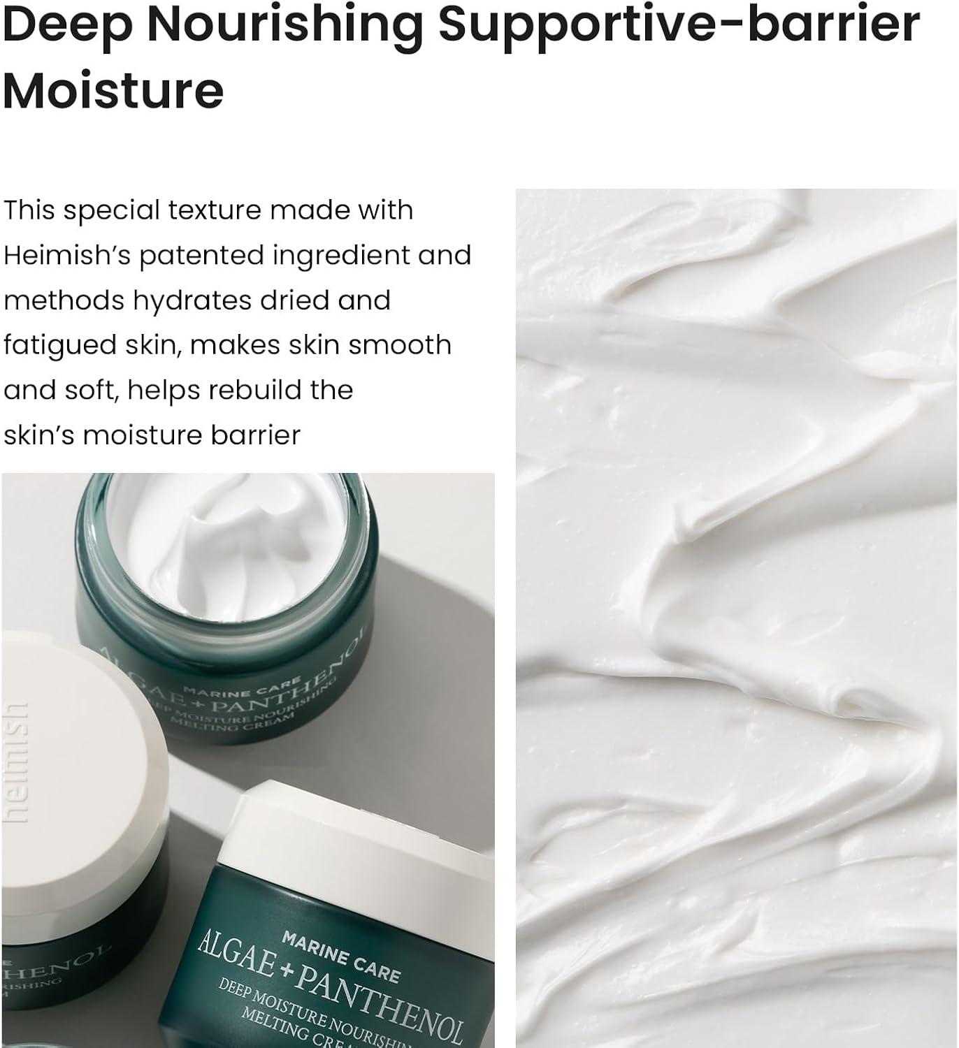 HEIMISH Marine Care Deep Moisture Nourishing Melting Cream 55ml