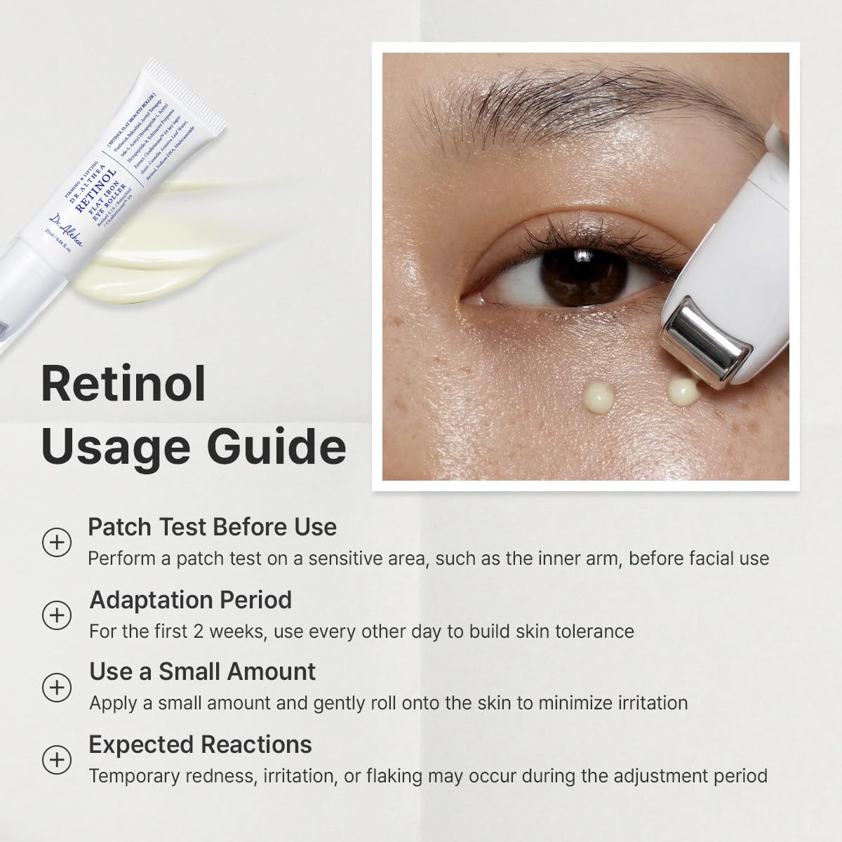 DR.ALTHEA Retinol Flat Iron Eye Roller 25ml