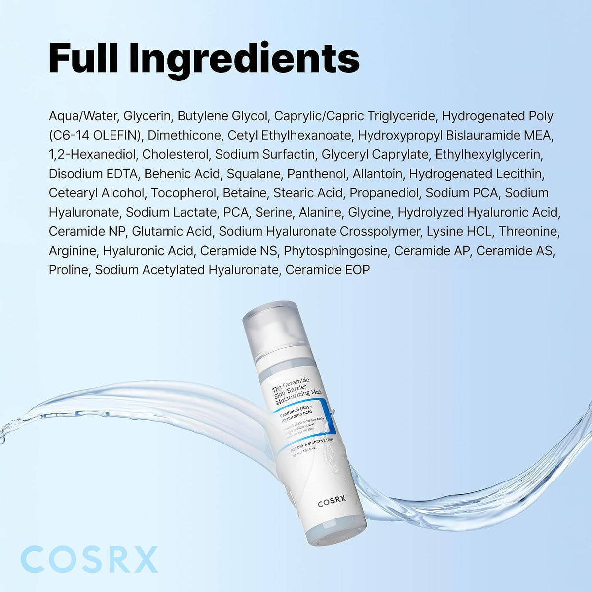 COSRX The Skin Barrier Moisturizing Mist 120ml