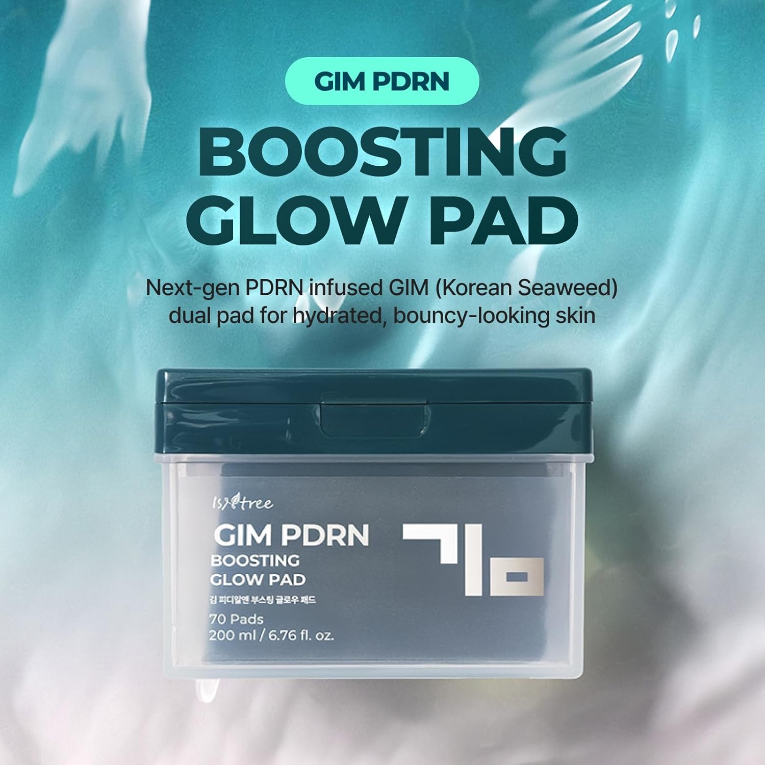 ISNTREE GIM PDRN Boosting Glow Pad (70pads)