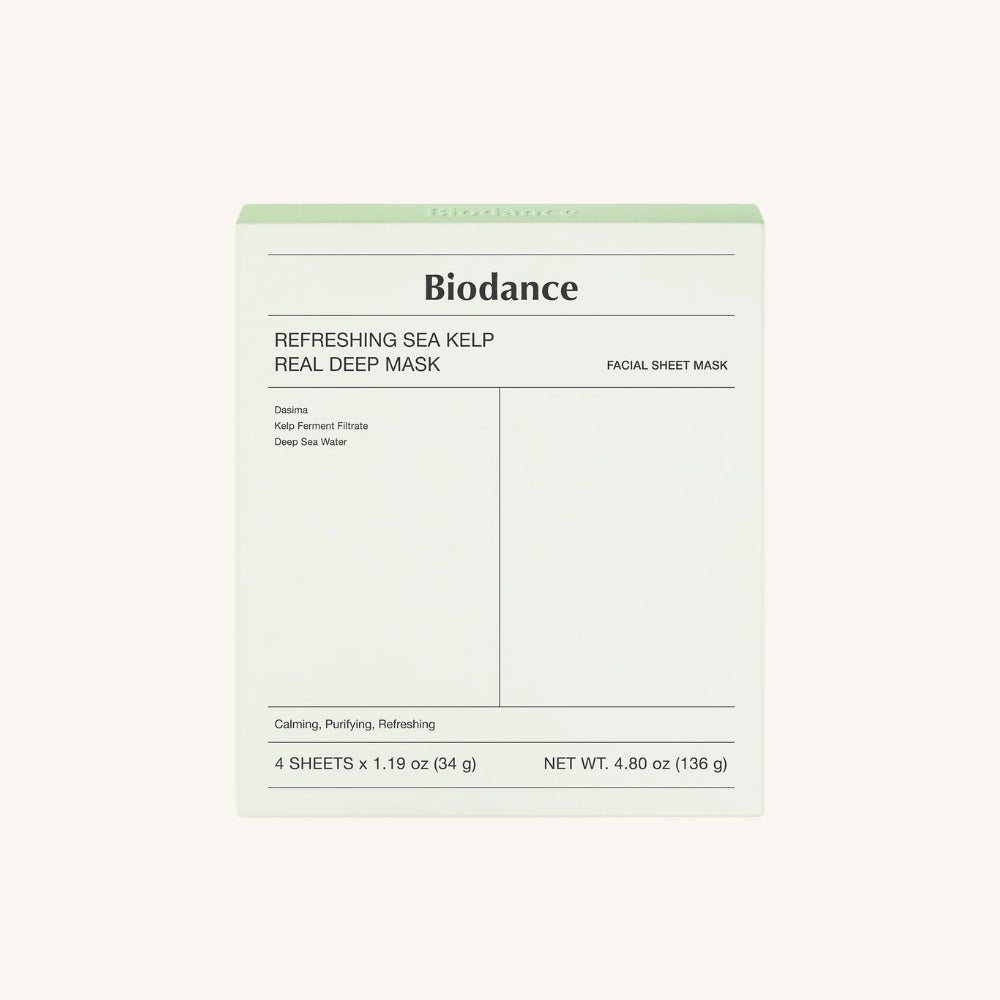 BIODANCE Refreshing Sea Kelp Real Deep Mask (4ea)