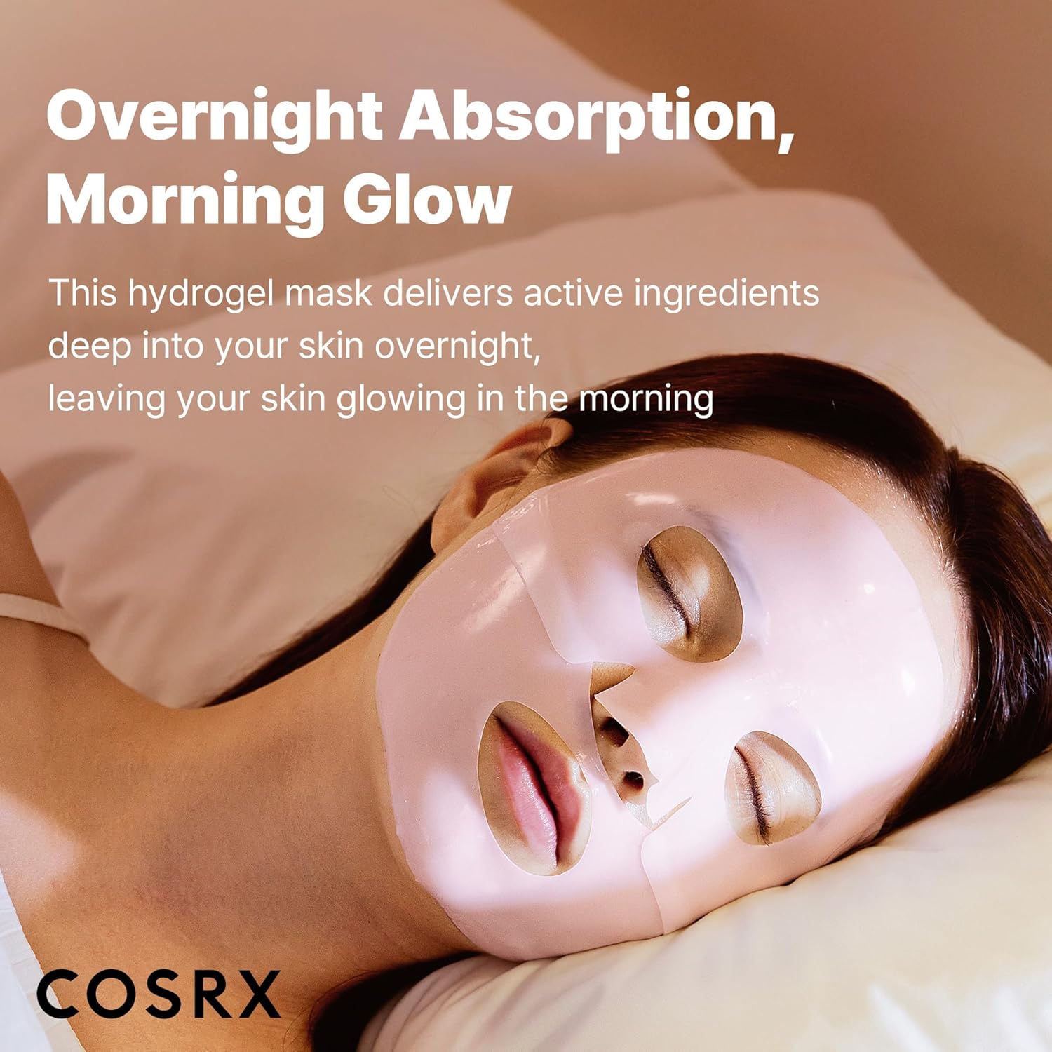 COSRX Peptide Collagen Glow Hydrogel Mask (3ea)