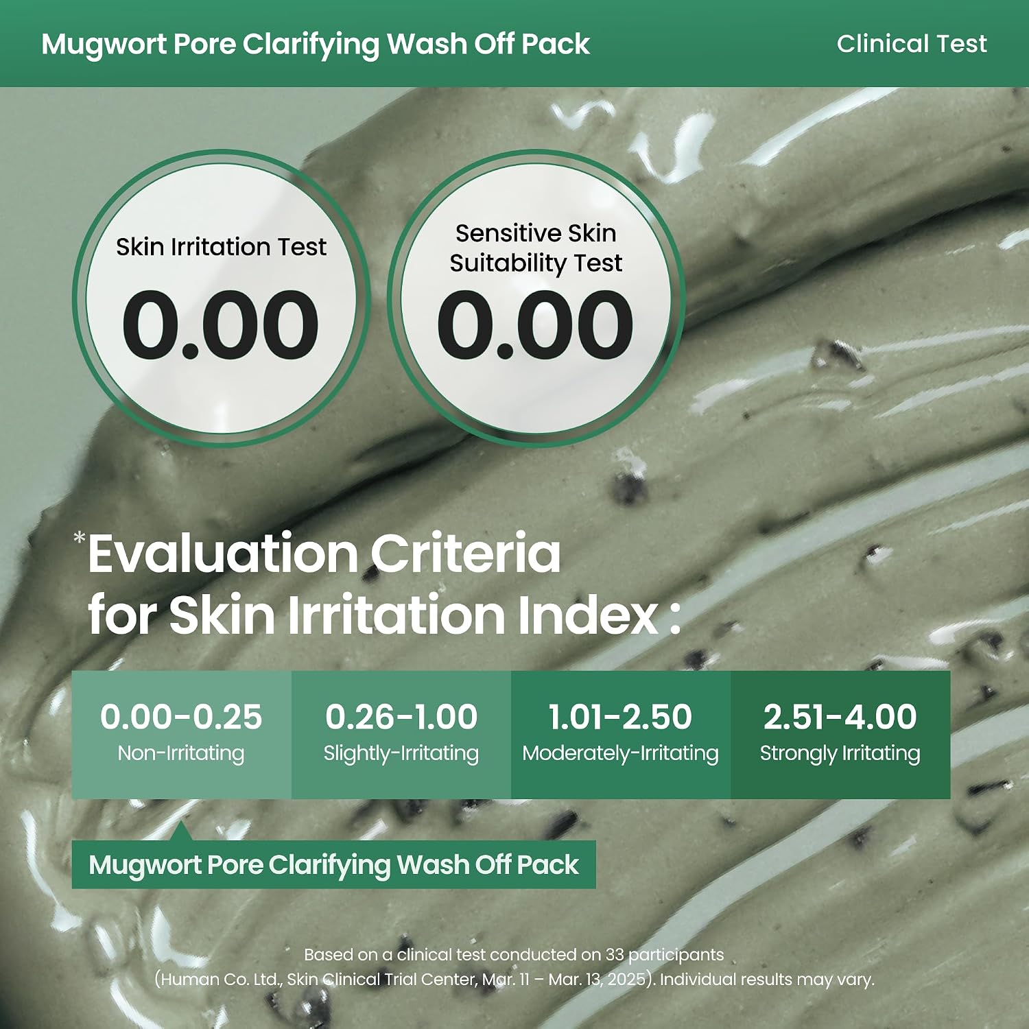 AXIS-Y Mugwort Pore Clarifying Wash Off Pack 100ml