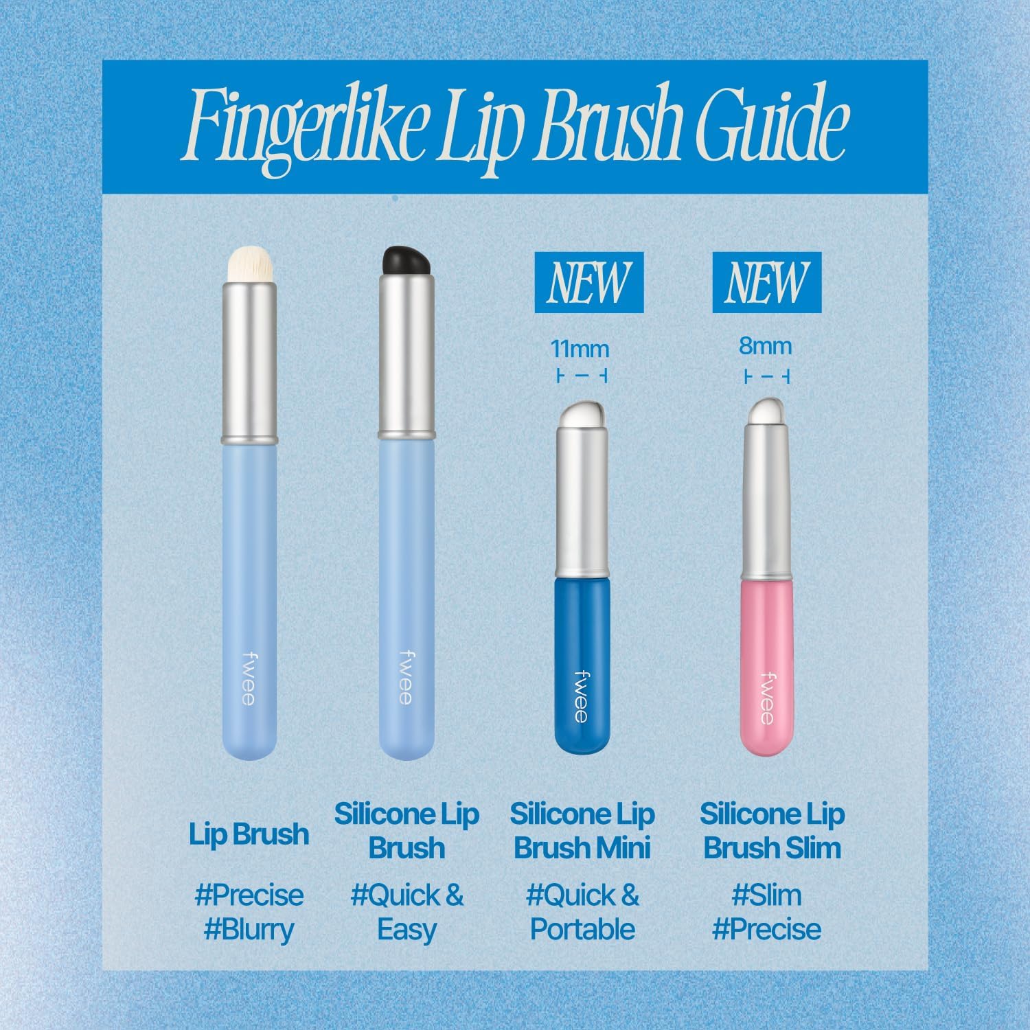 FWEE Fingerlike Silicone Lip Brush