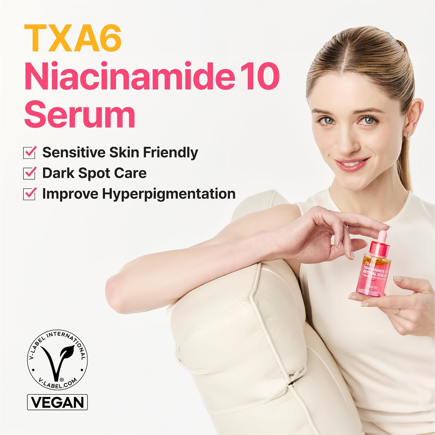 PURITO SEOUL TXA 6 Niacinamide 10 Retinal Serum 30ml