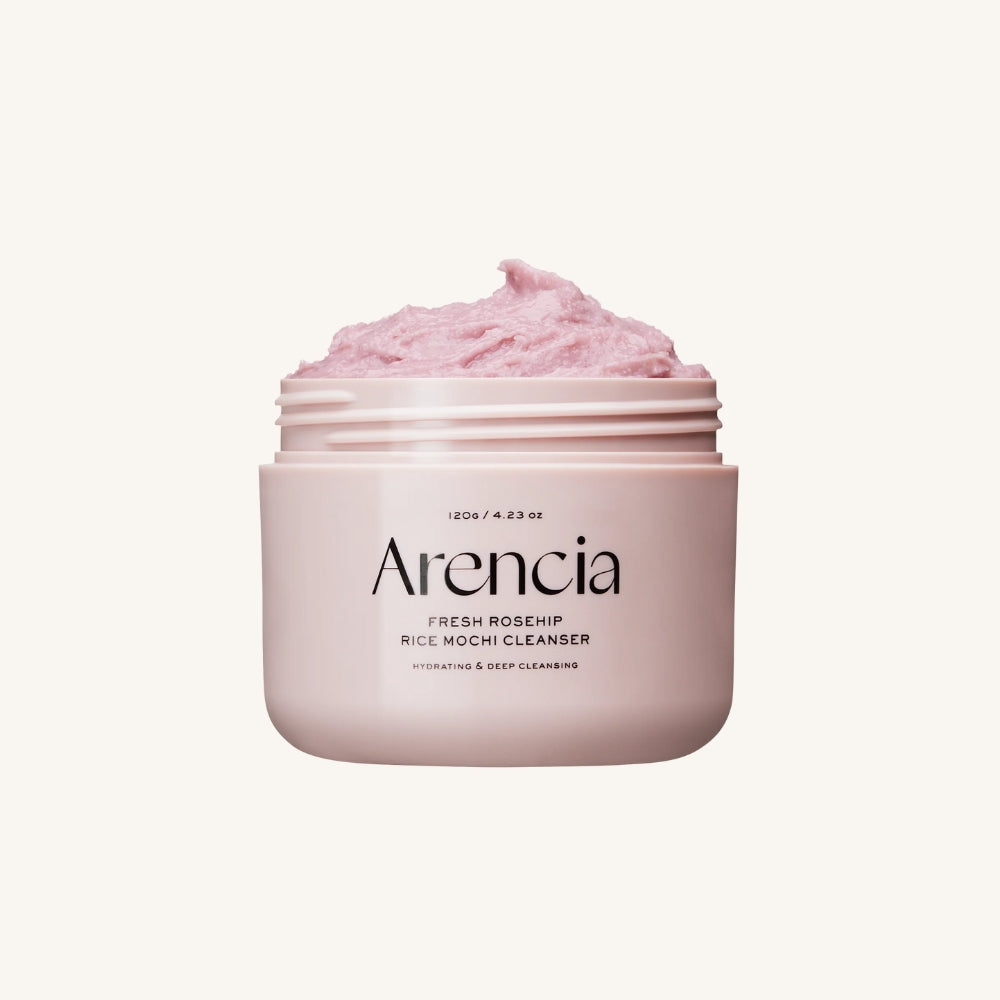 ARENCIA Fresh Rosehip Rice Mochi Cleanser 120g