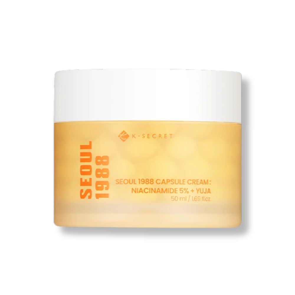 K-SECRET Capsule Cream : Niacinamide 5% + Yuja 50ml