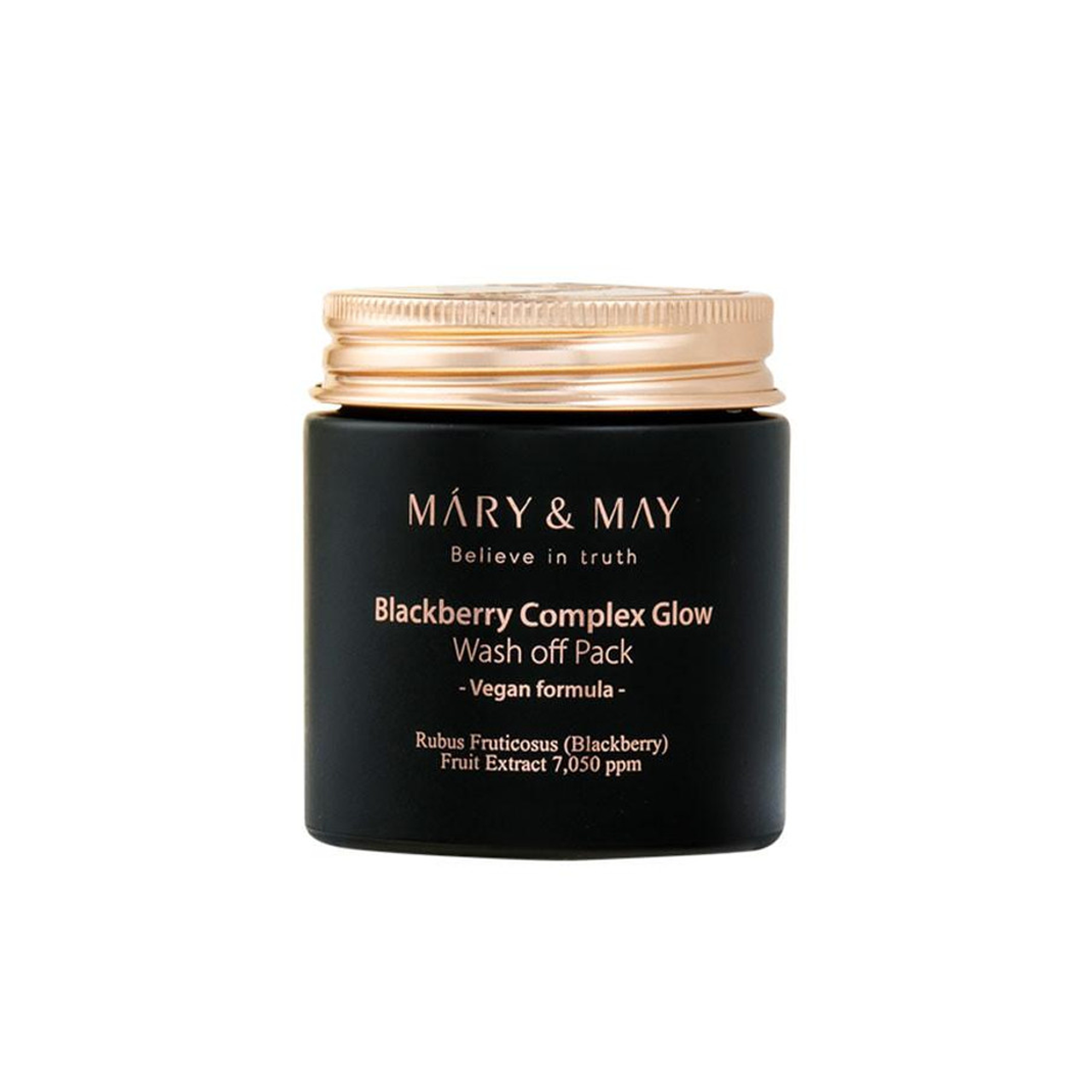 MARY & MAY Blackberry Complex Glow Wash off Pack 125g