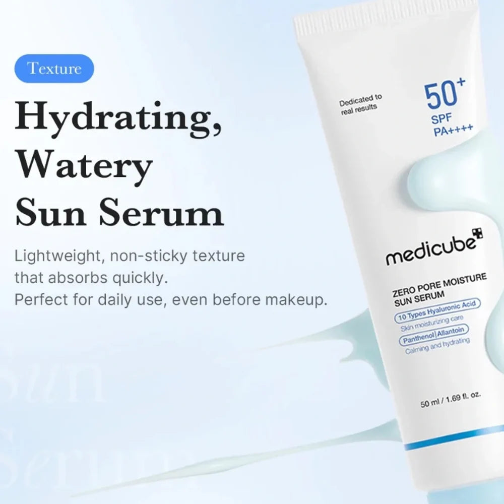 MEDICUBE Zero Pore Moisture Sun Serum 50ml