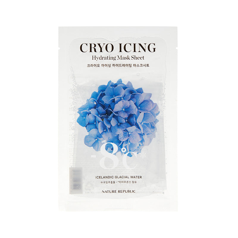 NATURE REPUBLIC Cryo Icing Hydrating Mask Sheet 1ea